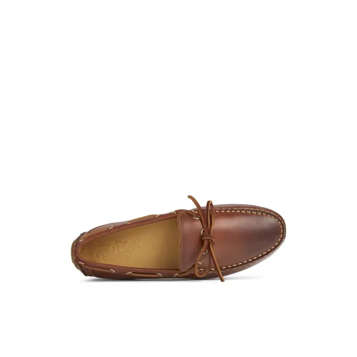 Sperry Gold Cup Harpswell 1Eye Driver Medium Beige Men Boat Shoes