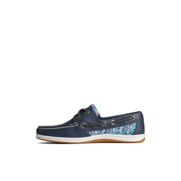 Sperry Koifish Floral Boat Shoe Navy Women Boat Shoes