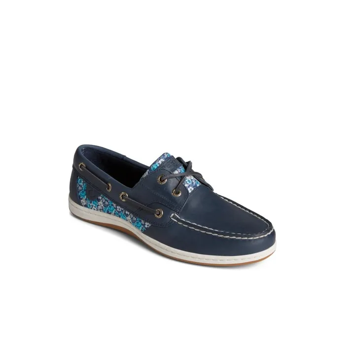 Sperry Koifish Floral Boat Shoe Navy Women Boat Shoes