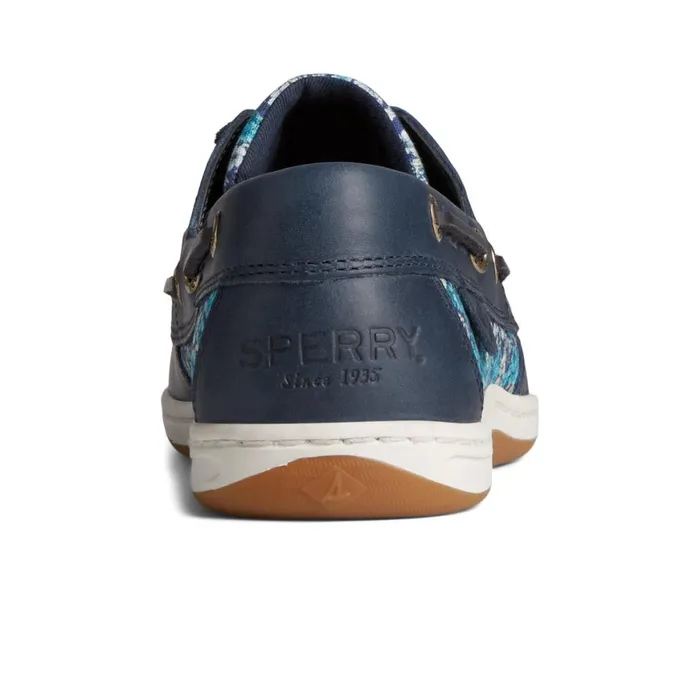 Sperry Koifish Floral Boat Shoe Navy Women Boat Shoes