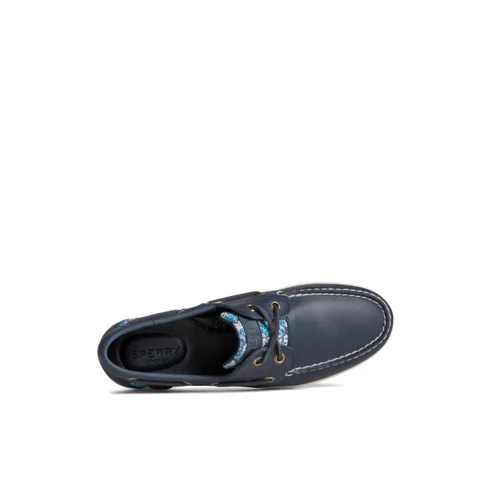 Sperry Koifish Floral Boat Shoe Navy Women Boat Shoes