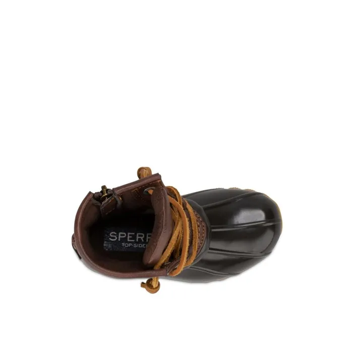 Sperry Saltwater Duck Boot Brown Kids Boots