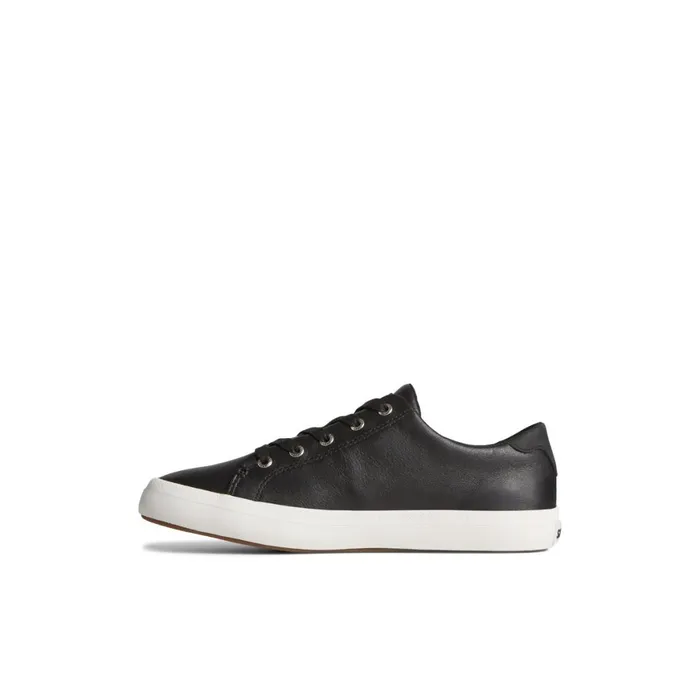 Sperry Sandy Leather Sneaker Black Women Sneakers
