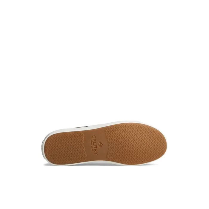 Sperry Sandy Leather Sneaker Black Women Sneakers