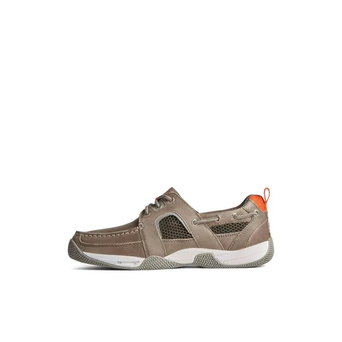 Sperry Sea Kite Sport Moc Boat Shoe Grey Men Sneakers