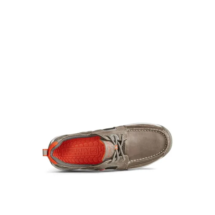Sperry Sea Kite Sport Moc Boat Shoe Grey Men Sneakers