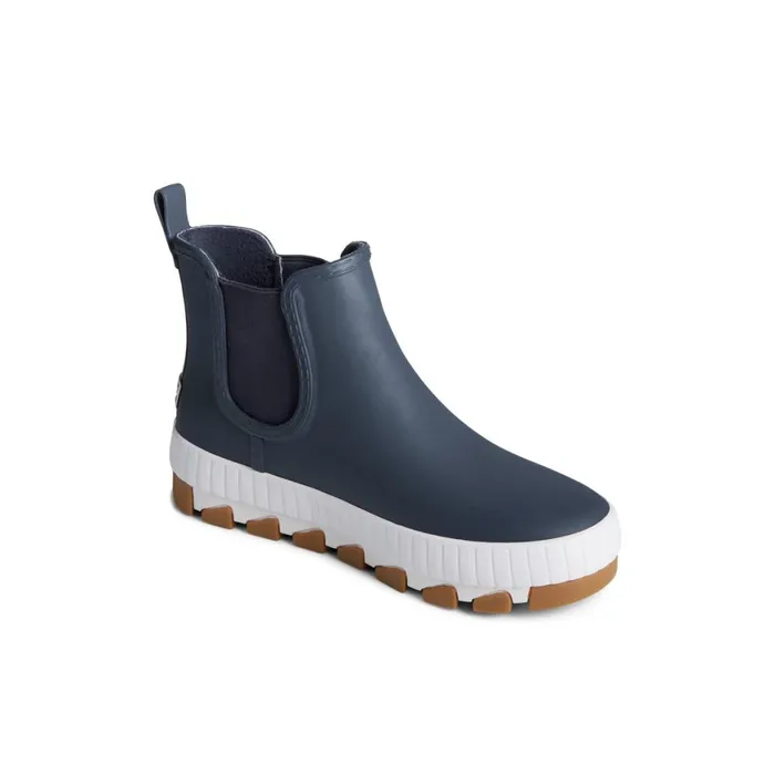 Sperry Torrent Chelsea Bright Rain Boot Navy Women Boots