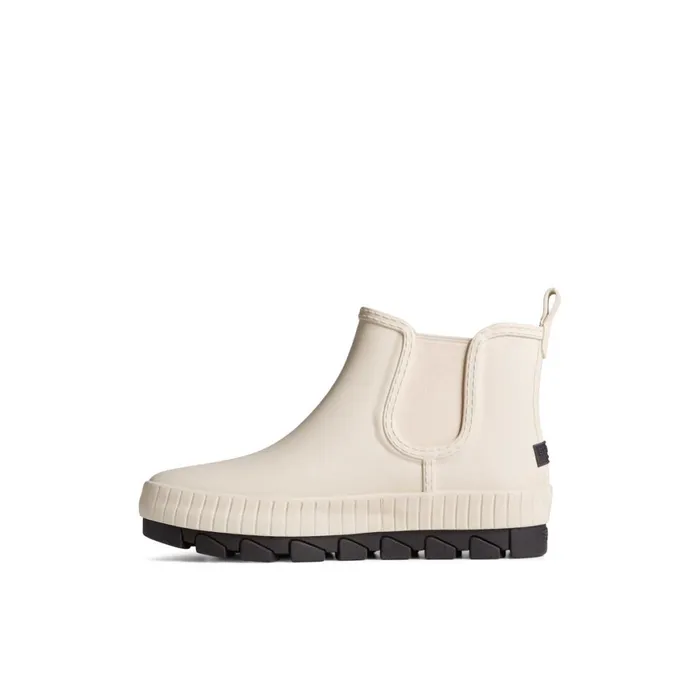 Sperry Torrent Chelsea Matte Waterproof Rain Boot White Women Boots