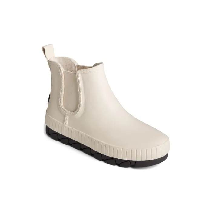 Sperry Torrent Chelsea Matte Waterproof Rain Boot White Women Boots