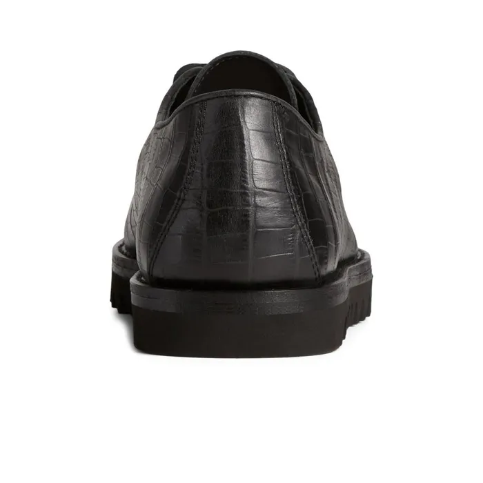 Sperry Unisex Captain x27 s Vibram Oxford Black Men Loafers and Oxfords