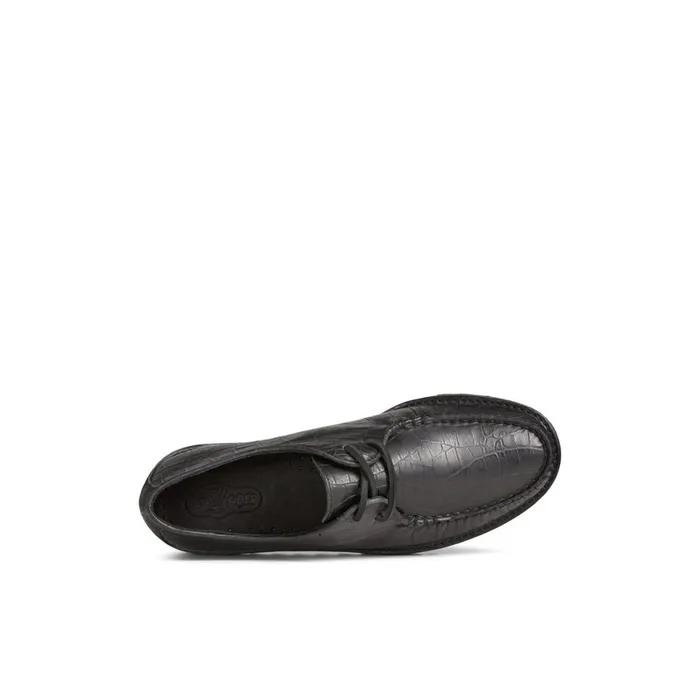 Sperry Unisex Captain x27 s Vibram Oxford Black Men Loafers and Oxfords