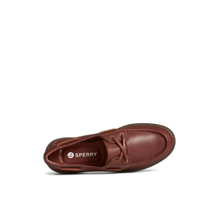 Sperry Wells Boat Shoes Bordo Women Boat Shoes