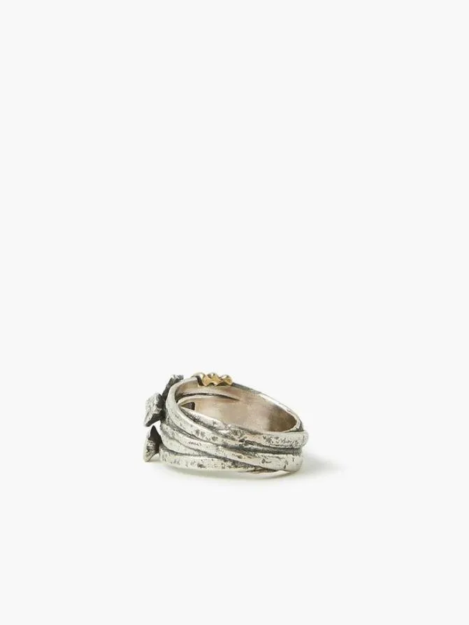 STERLING SILVER NAILS RING No Color Accessories John Varvatos Jewelry