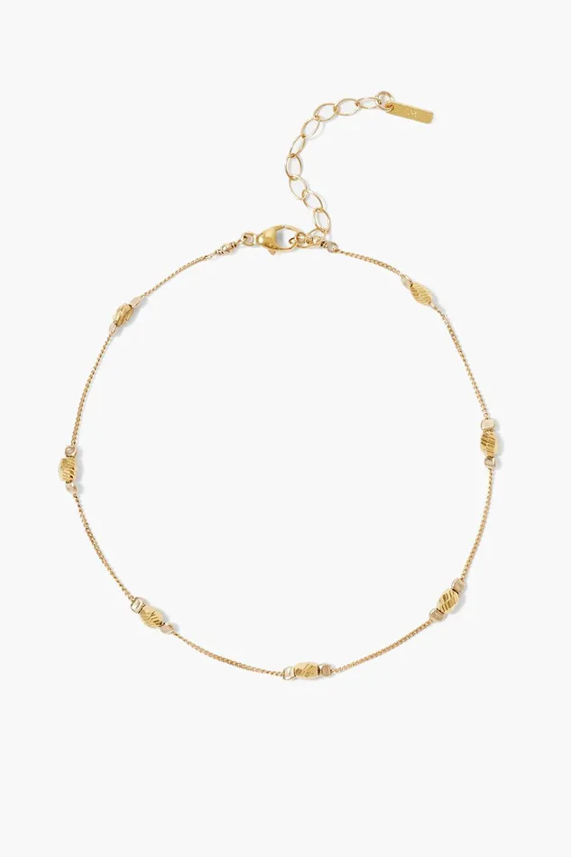 Suleyma Anklet Yellow Gold Women Chan Luu Anklets