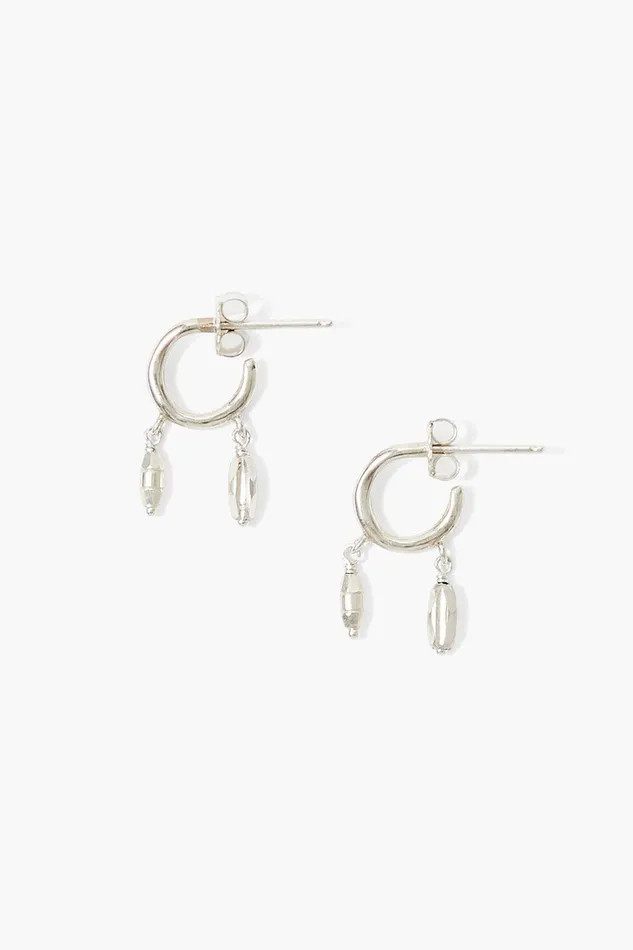 Suleyma Hoop Earrings Silver Women Chan Luu Earrings