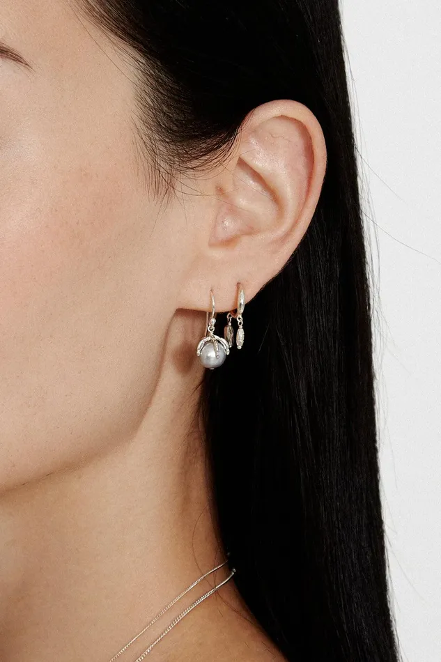 Suleyma Hoop Earrings Silver Women Chan Luu Earrings