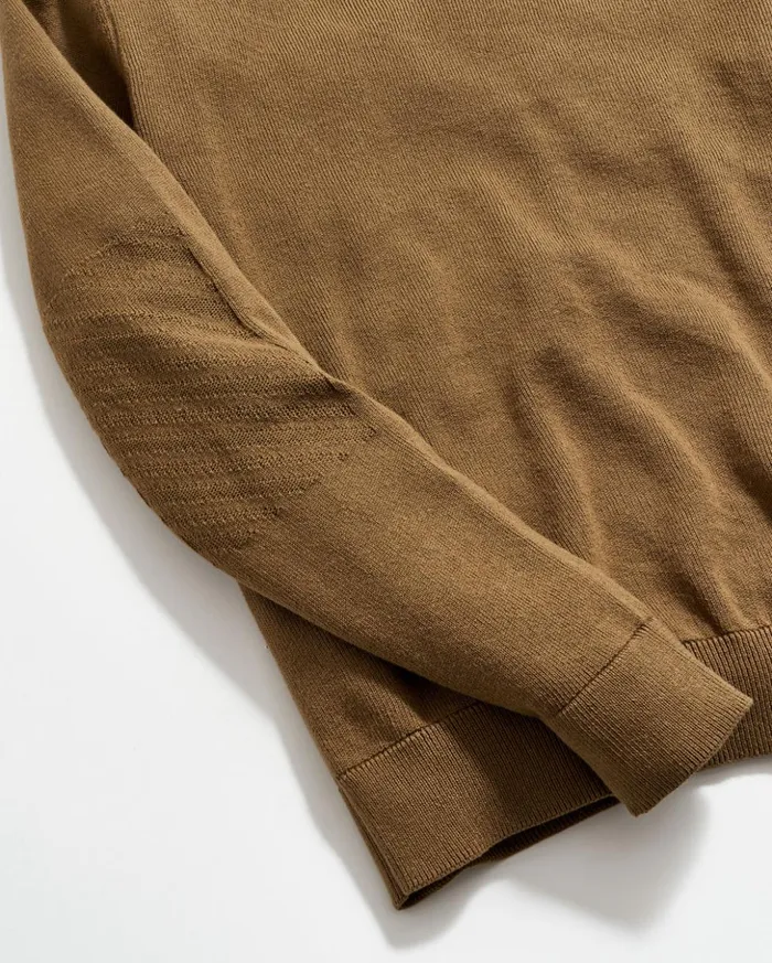 Sweaters and Sweatshirts Men Billy Reid American V Neck Sweater Olive