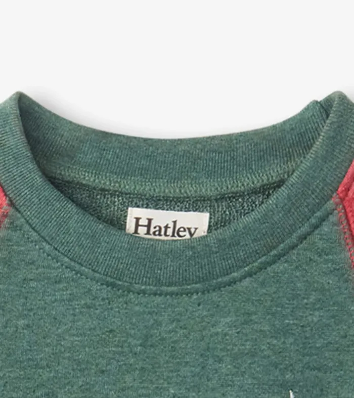 Sweaters Baby and Toddler Hatley Holiday Stag Pullover Sweatshirt
