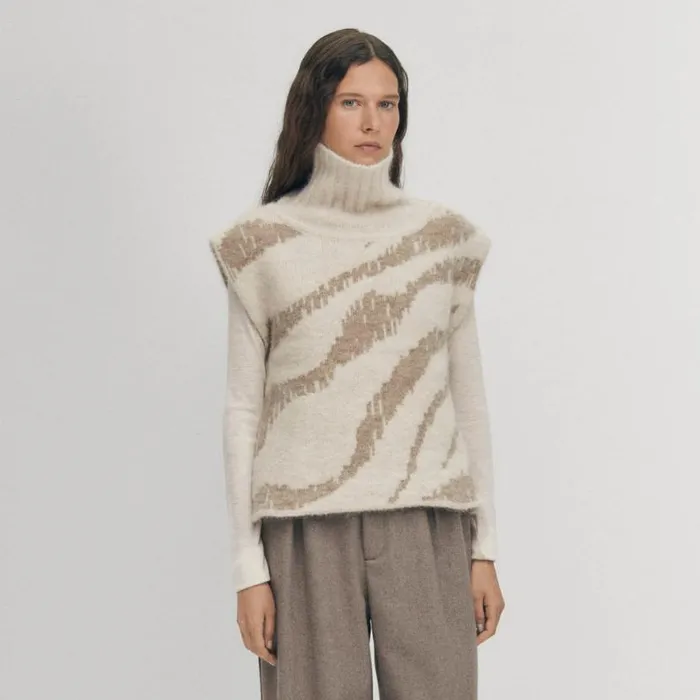 Sweaters Cardigans Women ALOHAS Bergen Ecru