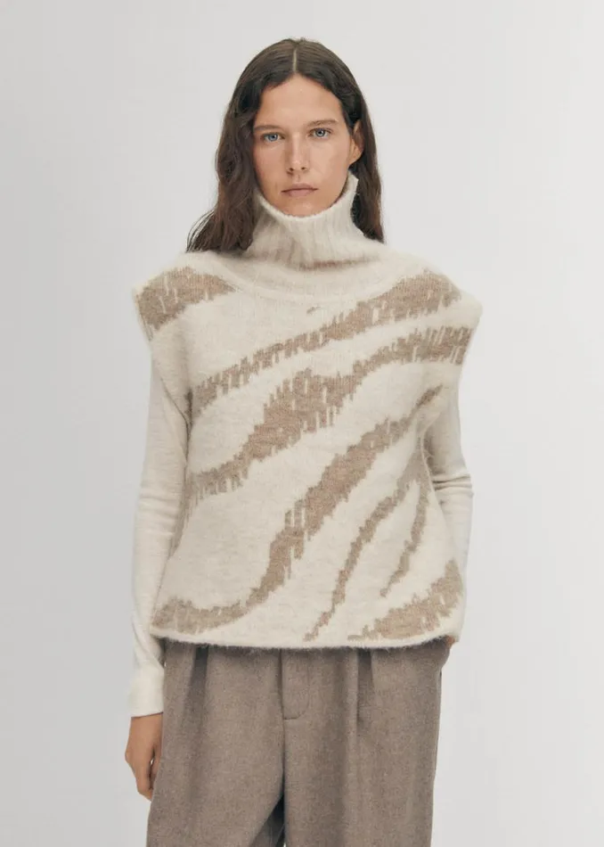 Sweaters Cardigans Women ALOHAS Bergen Ecru