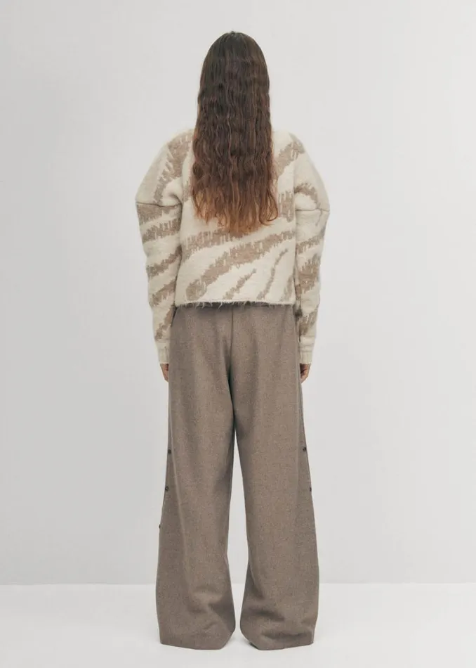 Sweaters Cardigans Women ALOHAS Malmo Ecru