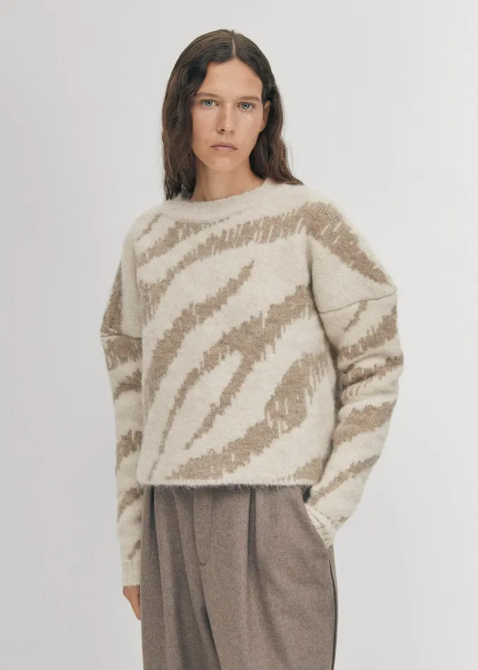 Sweaters Cardigans Women ALOHAS Malmo Ecru
