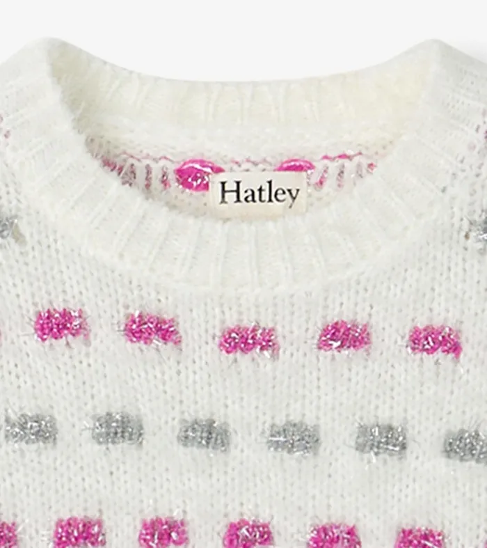 Sweaters Girls Hatley Girls Basket Weave Sweater Tunic