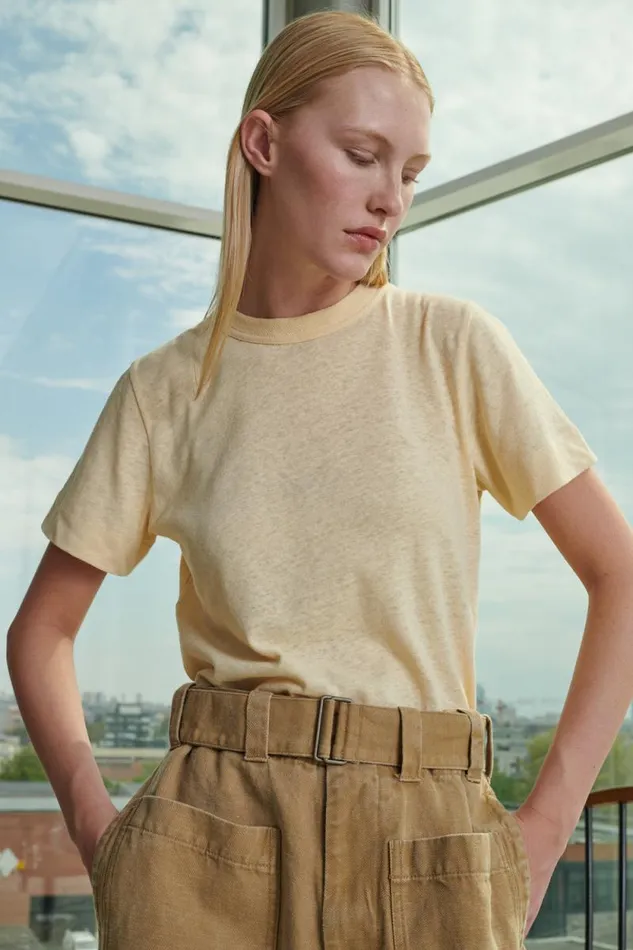 TShirts and Sweatshirts Women Soeur CYRIL TEESHIRT Beige