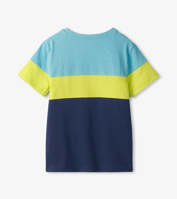 Tops Boys Hatley Boys Stillwater Panel Tee