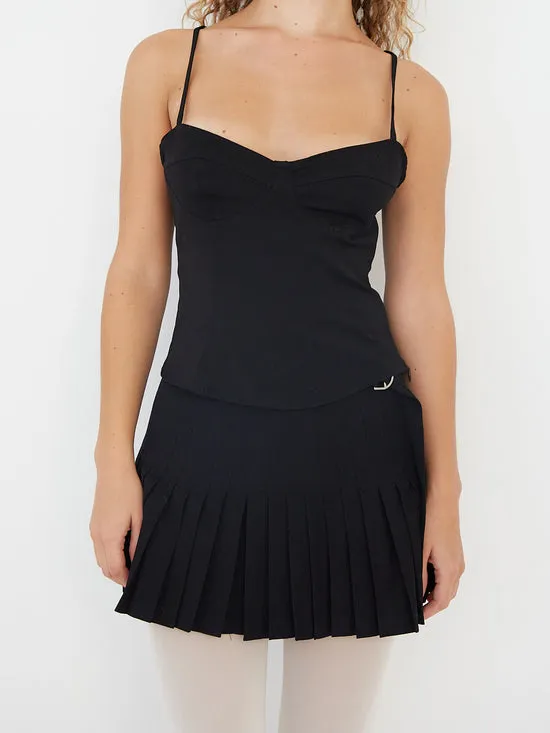 Tops Lisa Says Gah Women Diane Corset Black