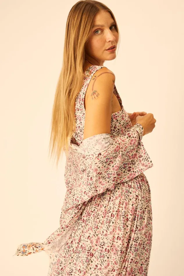 Tops Shop Natalie Martin JASMINE TOP Petite Fleur Rose