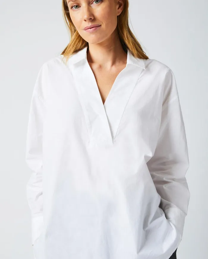 Tops Women Billy Reid The Big Shirt White