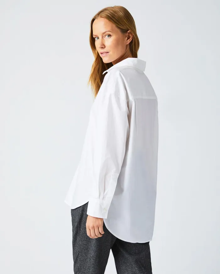 Tops Women Billy Reid The Big Shirt White
