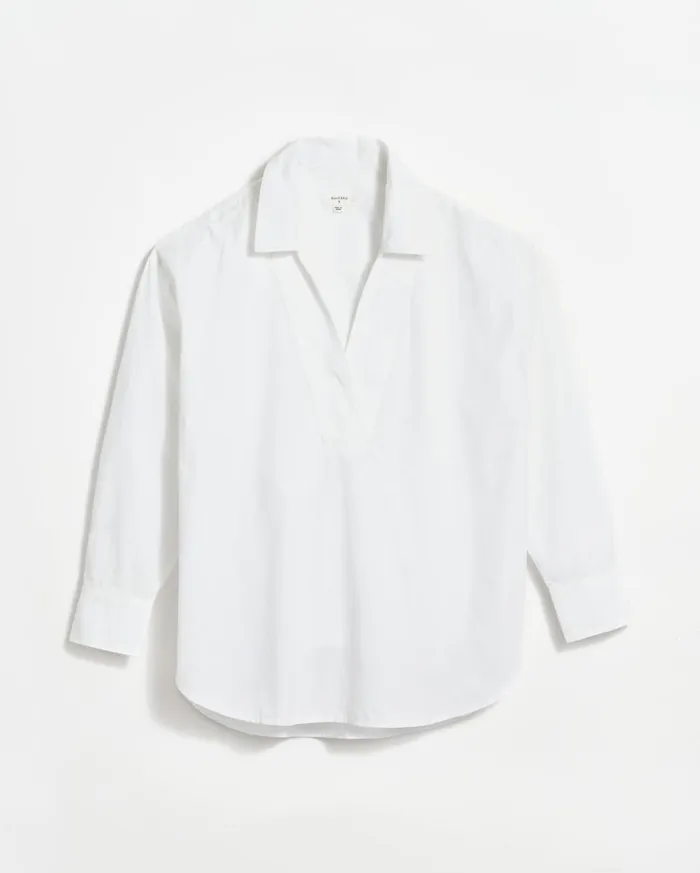 Tops Women Billy Reid The Big Shirt White