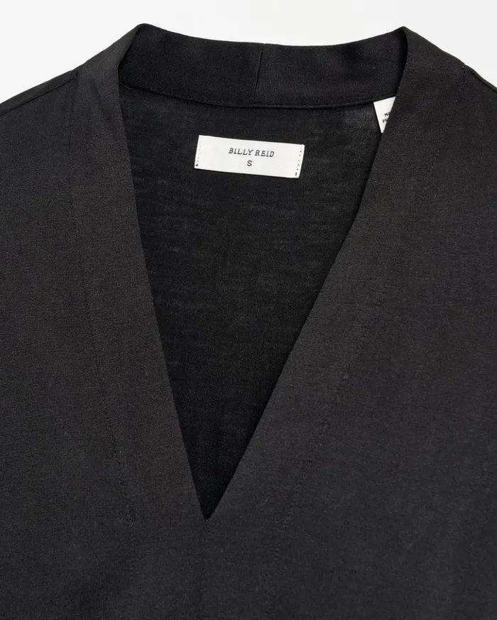 Tops Women Billy Reid V Neck Knit Black
