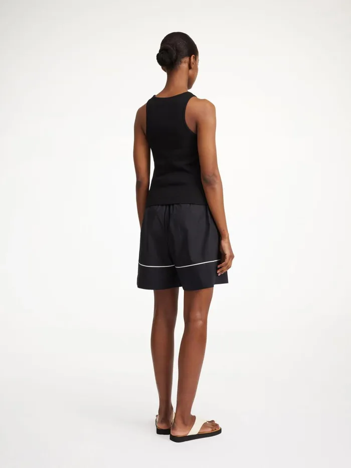 Tops Women By Malene Birger Amanias Tank Top Black