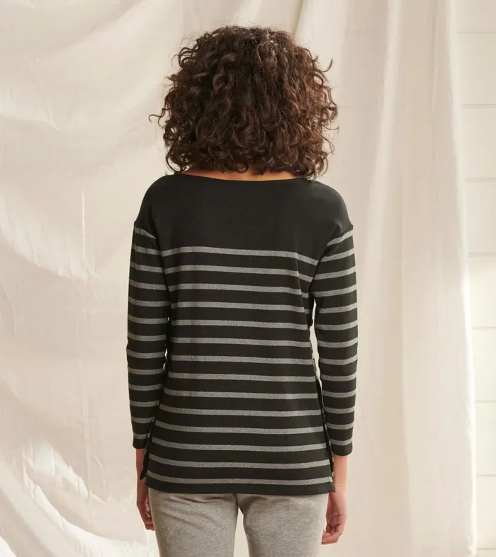 Tops Women Hatley Ali Breton Top 8211 Solstice Stripes