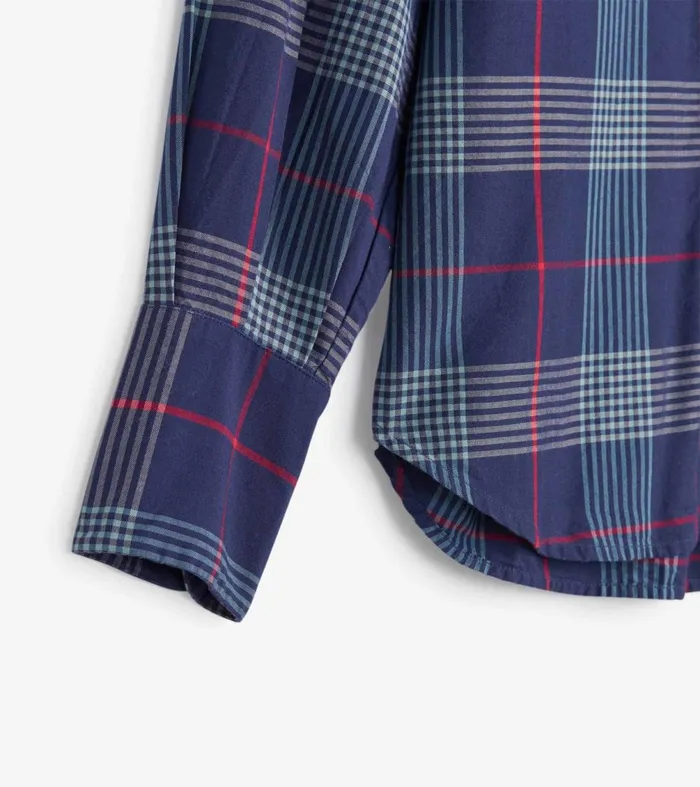 Tops Women Hatley Olivia Blouse 8211 Patriot Blue Plaid
