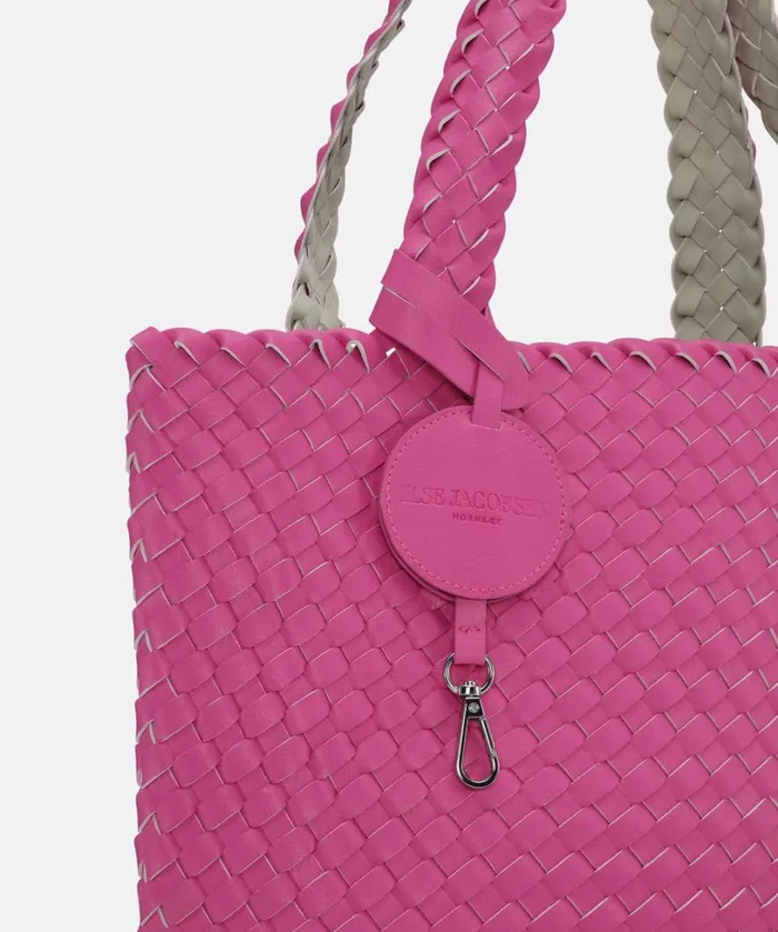 Tote Bag 8211 Azalea Pink Sand Accessories Ilse Jacobsen Bags