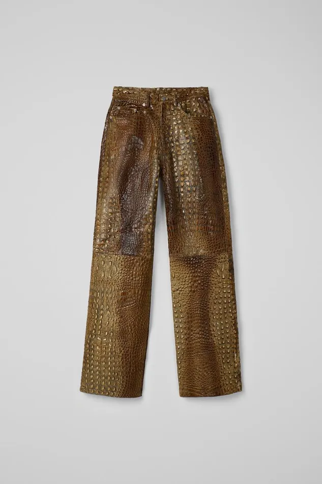 TrousersandShorts Men Camper Leather Pants Brown Leather Trousers TrousersandShorts Men Camper Leather Pants Brown Leather Trousers