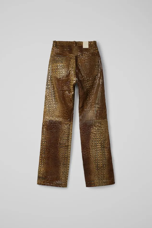 TrousersandShorts Men Camper Leather Pants Brown Leather Trousers TrousersandShorts Men Camper Leather Pants Brown Leather Trousers