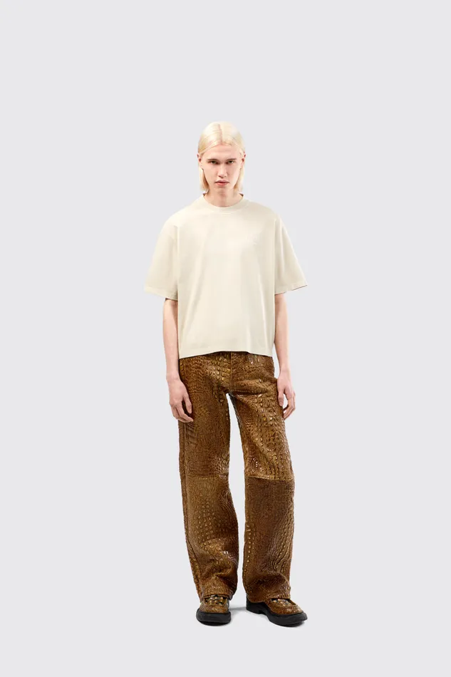 TrousersandShorts Men Camper Leather Pants Brown Leather Trousers TrousersandShorts Men Camper Leather Pants Brown Leather Trousers