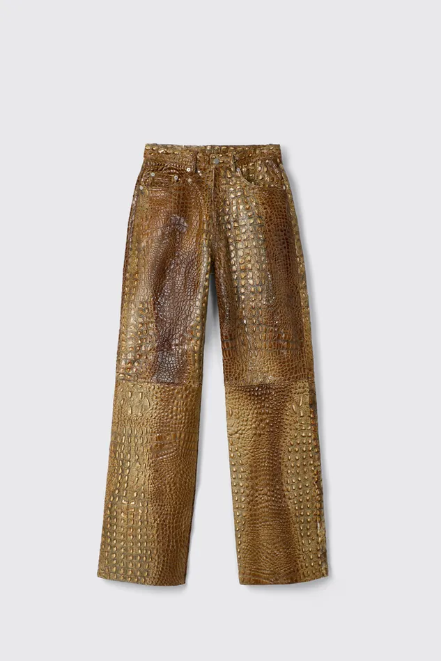 TrousersandShorts Men Camper Leather Pants Brown Leather Trousers TrousersandShorts Men Camper Leather Pants Brown Leather Trousers