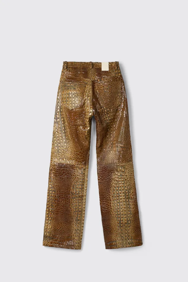 TrousersandShorts Men Camper Leather Pants Brown Leather Trousers TrousersandShorts Men Camper Leather Pants Brown Leather Trousers