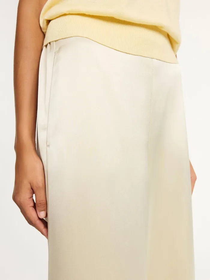 Trousers Women By Malene Birger Lucee Flared Trousers Oyster Gray Trousers Women By Malene Birger Lucee Flared Trousers Oyster Gray