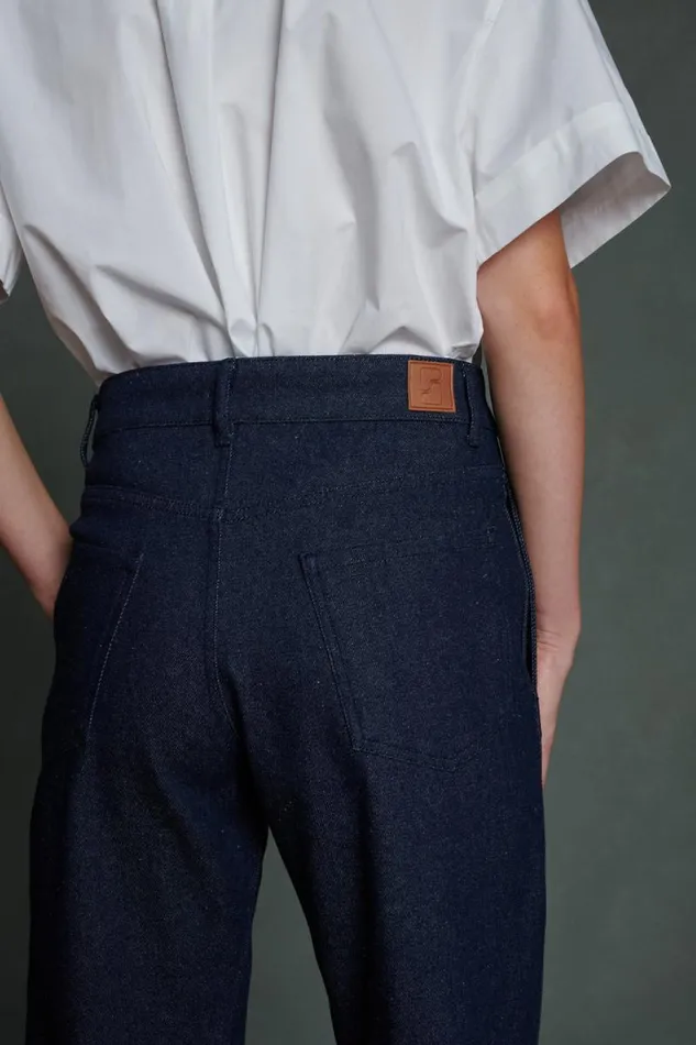 Trousers Women Soeur AUGUSTE JEANS Navy