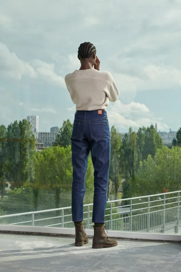 Trousers Women Soeur BARNEY JEANS Raw Denim