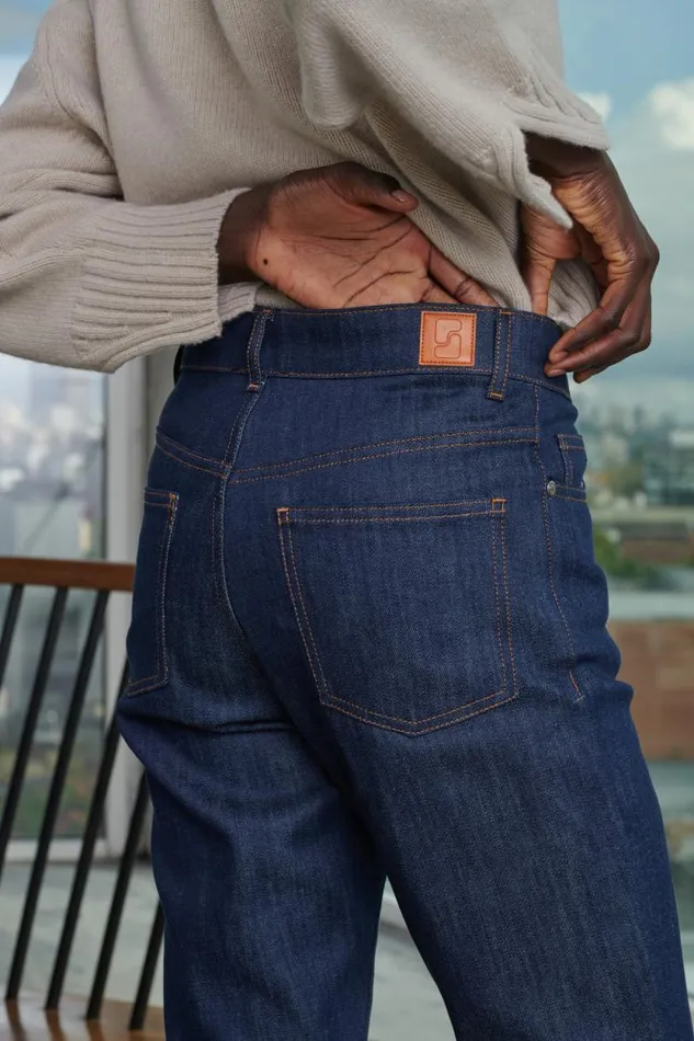 Trousers Women Soeur BARNEY JEANS Raw Denim