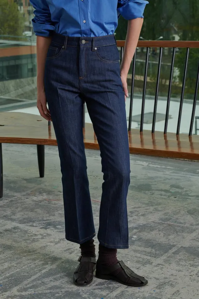 Trousers Women Soeur FRANCISCO JEANS Raw Denim