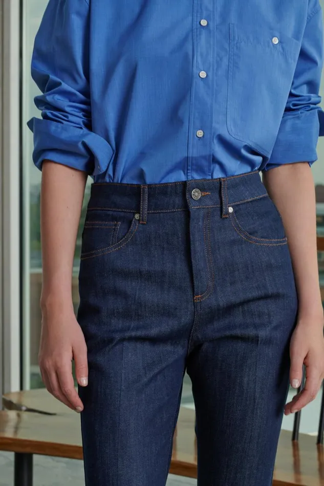 Trousers Women Soeur FRANCISCO JEANS Raw Denim